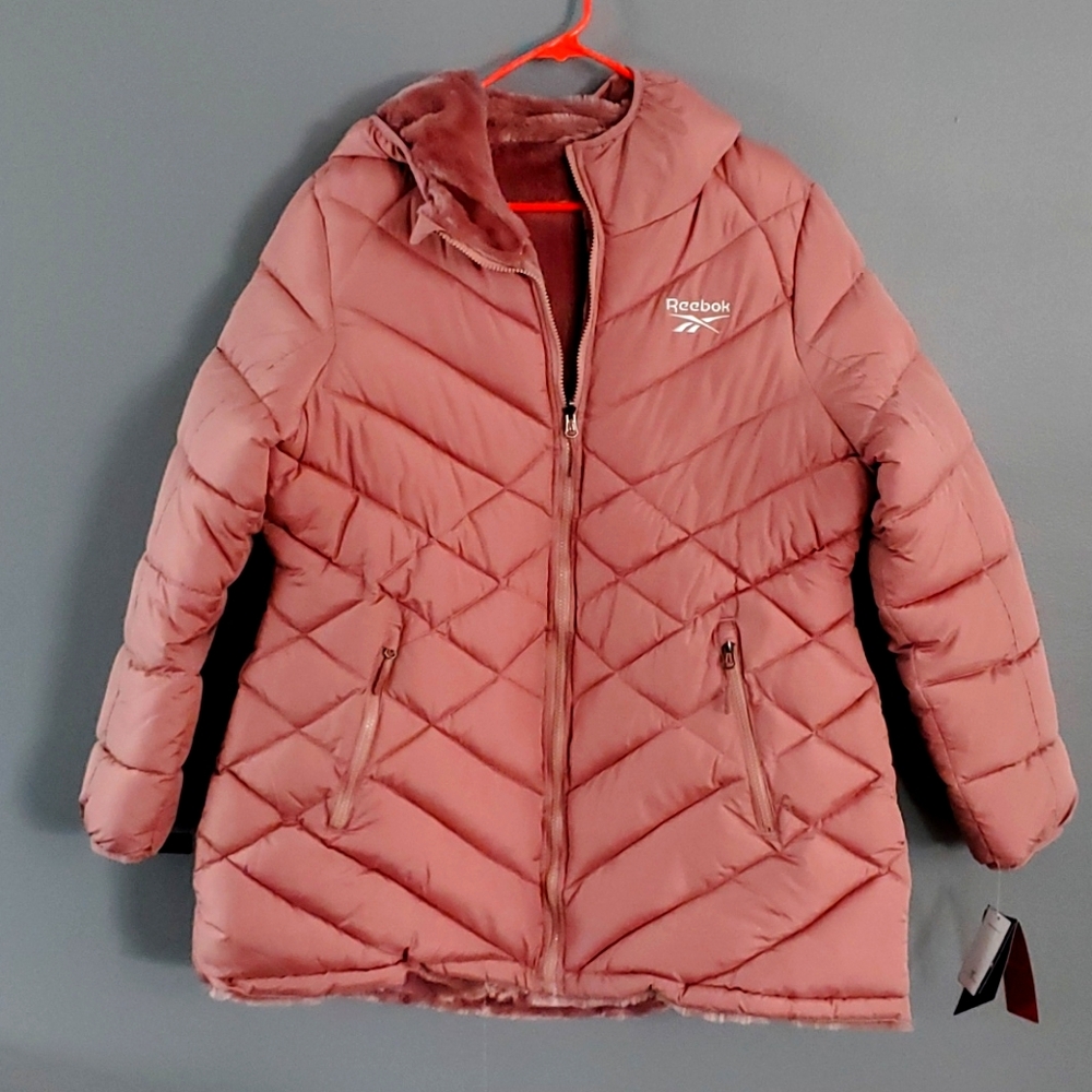 BRAND NEW REEBOK XL REVERSIBLE WINTER COAT